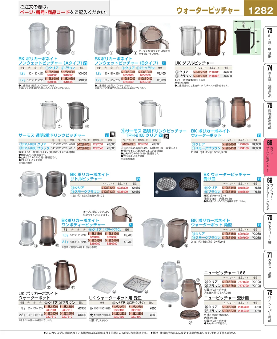 カフェ・サービス用品・トレー ページ1282