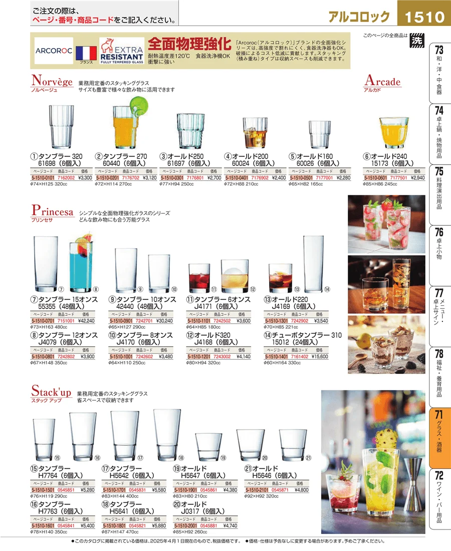 グラス・酒器 ページ1510