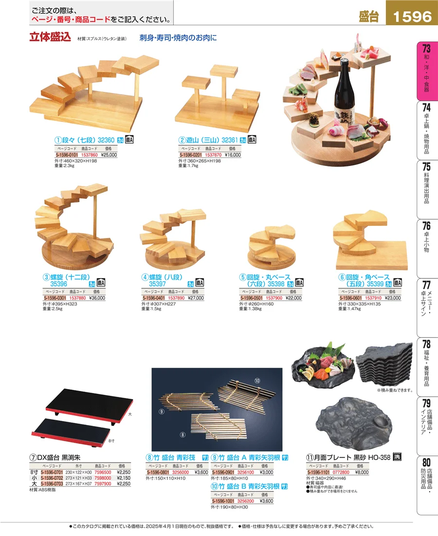 和・洋・中 食器 ページ1596