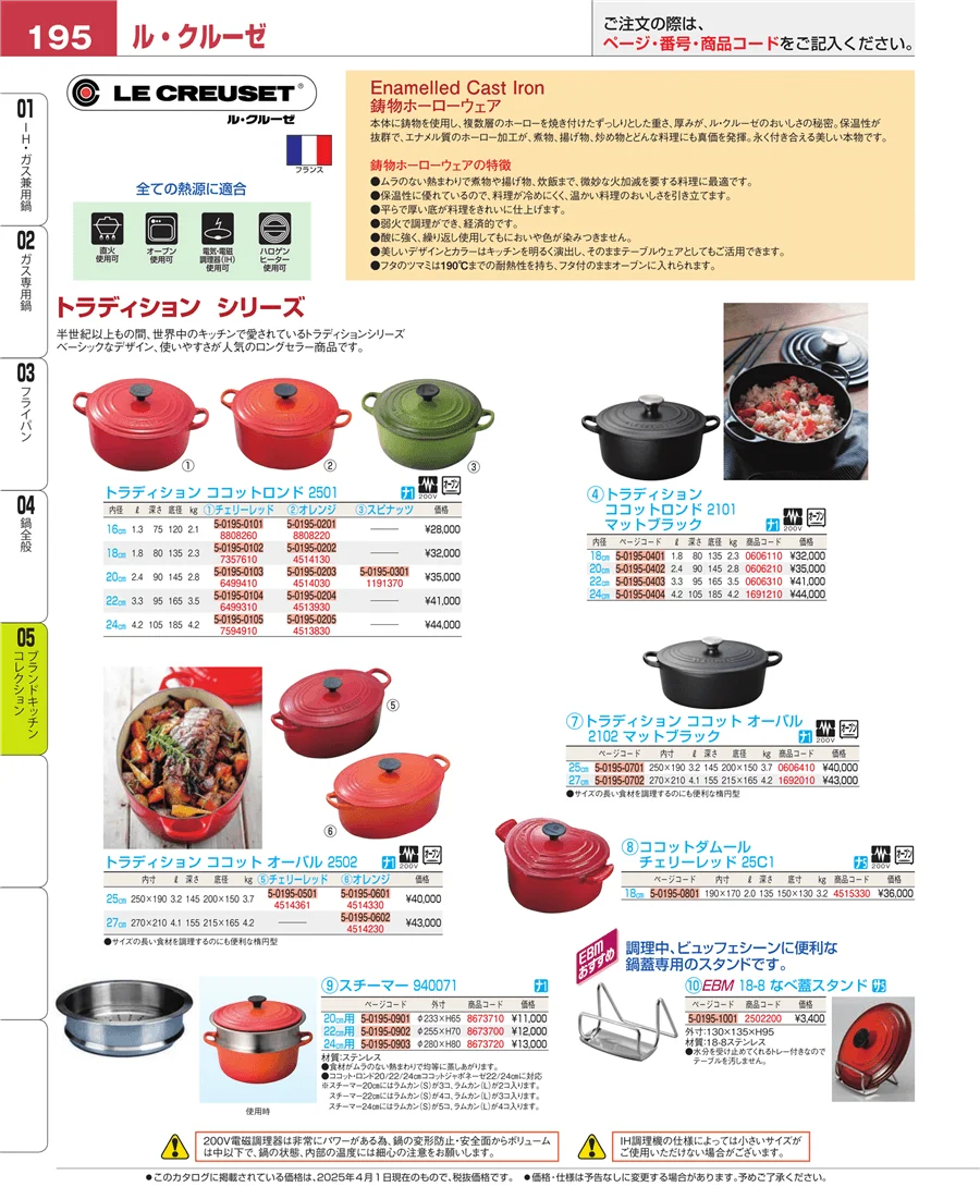 ブランドキッチンコレクション ページ195