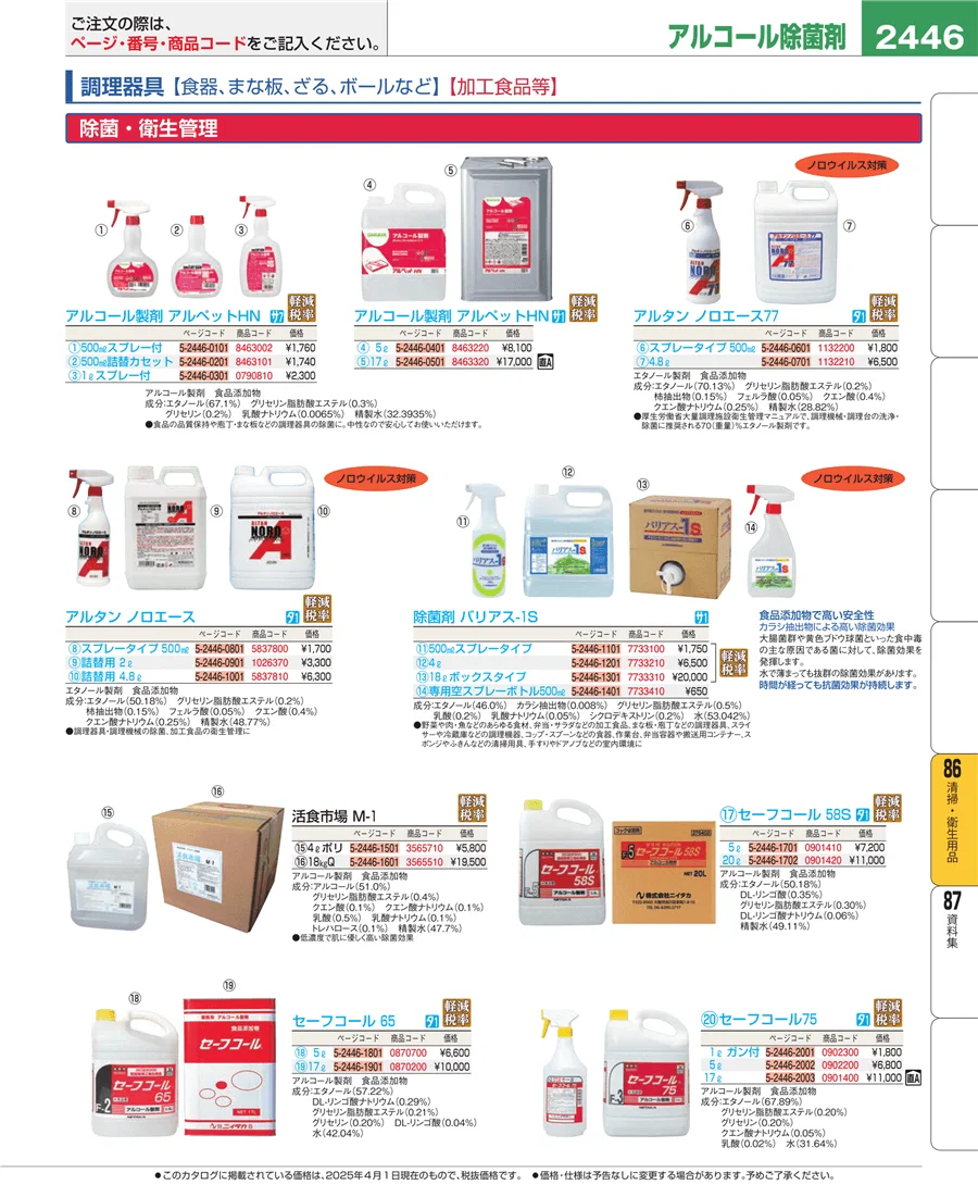 清掃・衛生用品 ページ2446