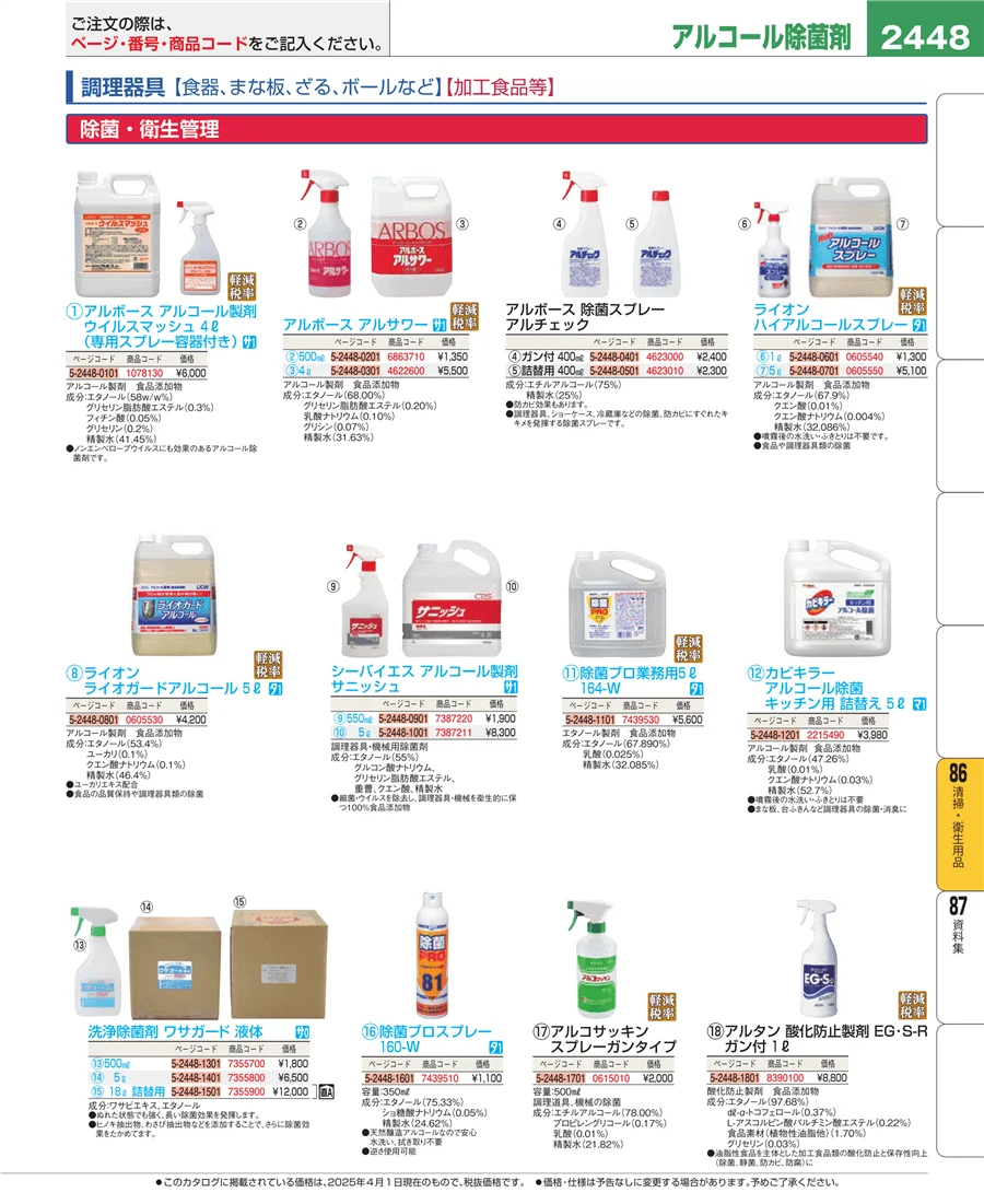 清掃・衛生用品 ページ2448
