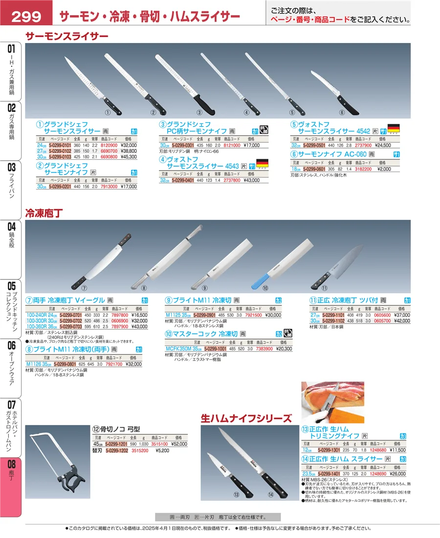 庖丁 ページ299