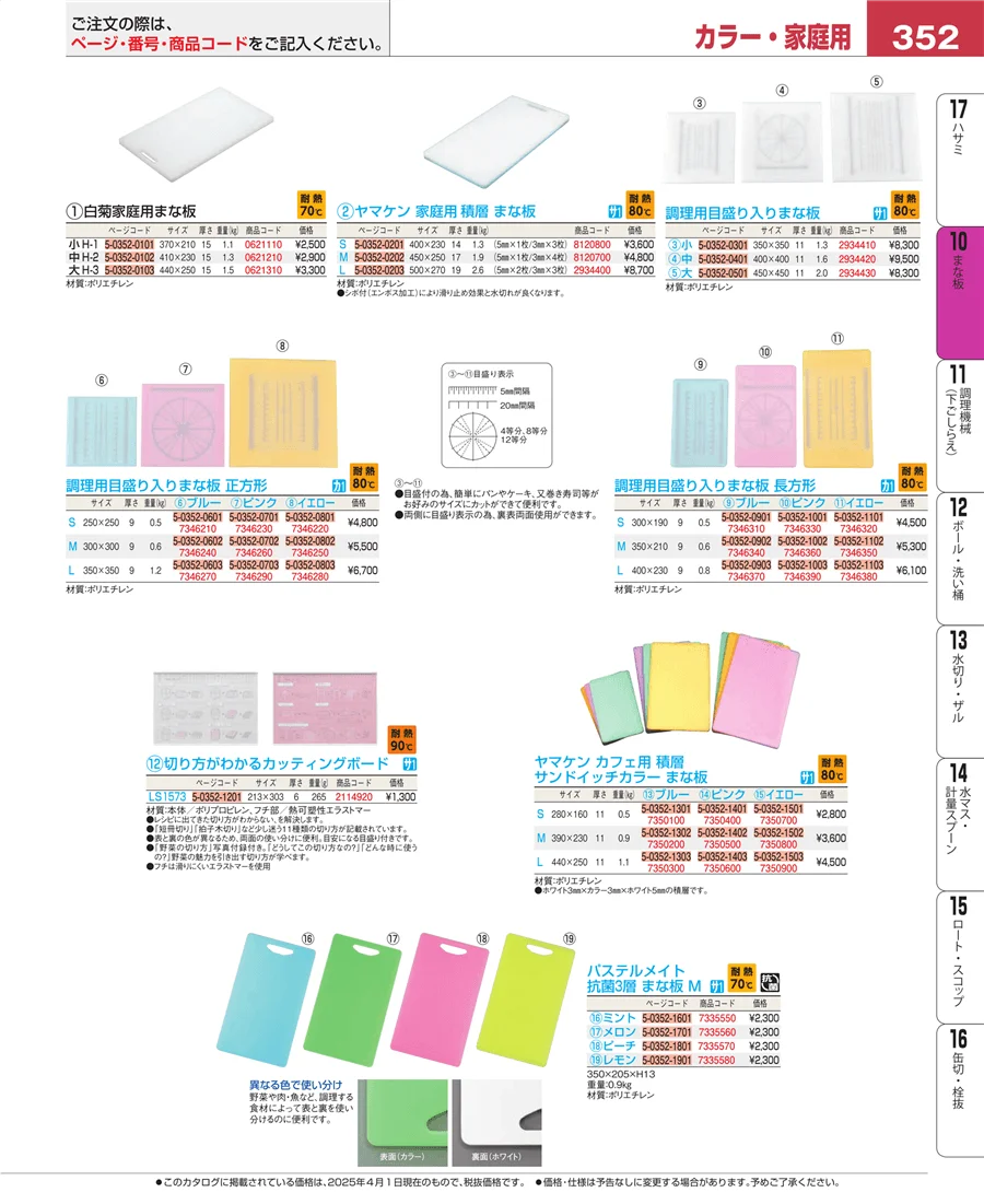 まな板 ページ352