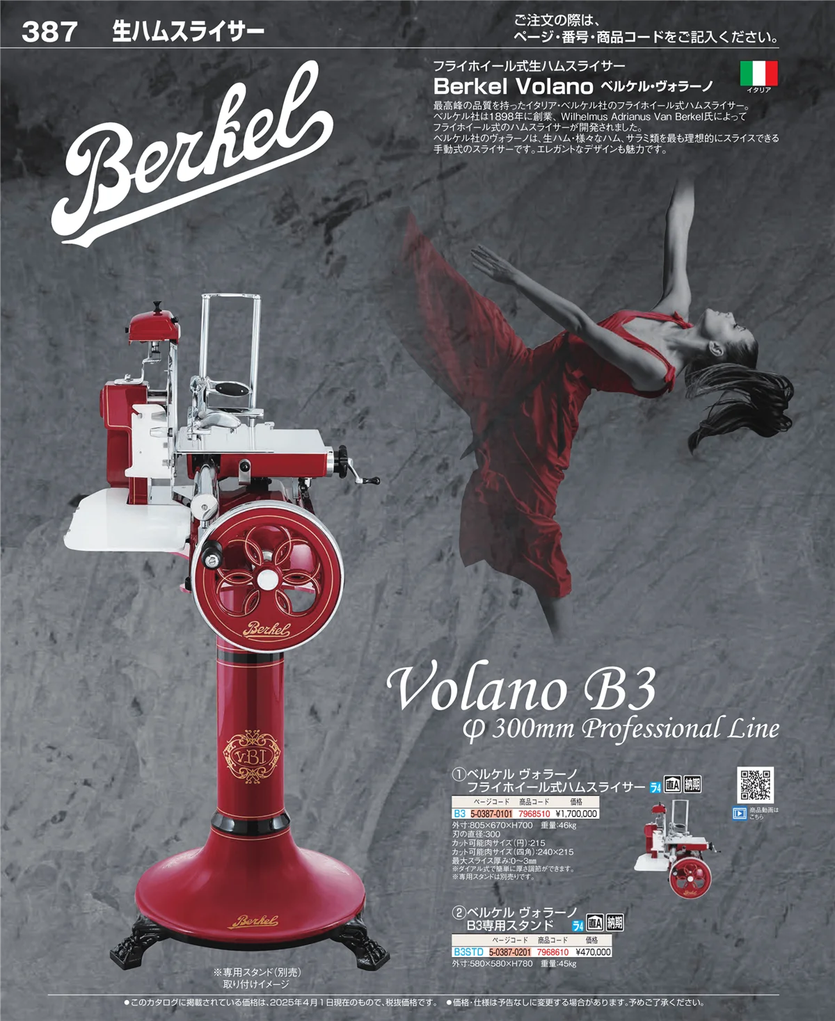EBM業務用厨房用品カタログvol.25・ページ番号387・調理機械（下ごしらえ）