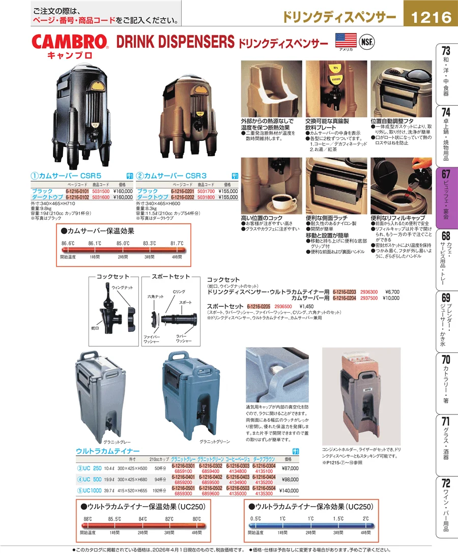 ビュッフェ・宴会 ページ1216