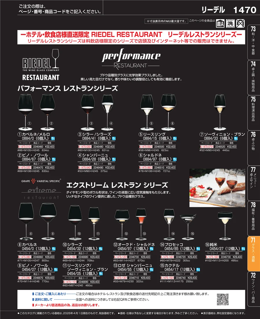 グラス・酒器 ページ1470