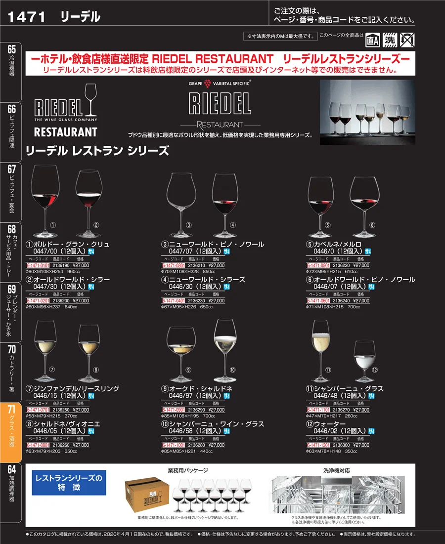グラス・酒器 ページ1471