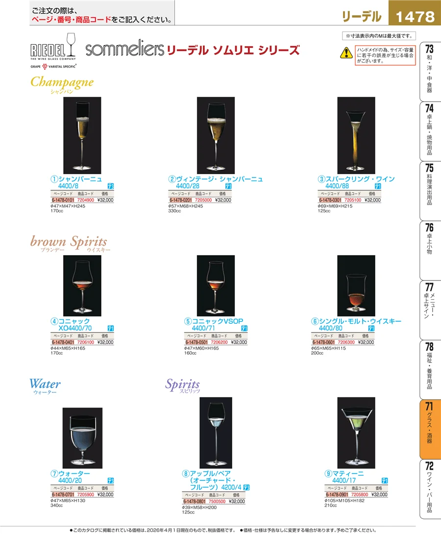 グラス・酒器 ページ1478