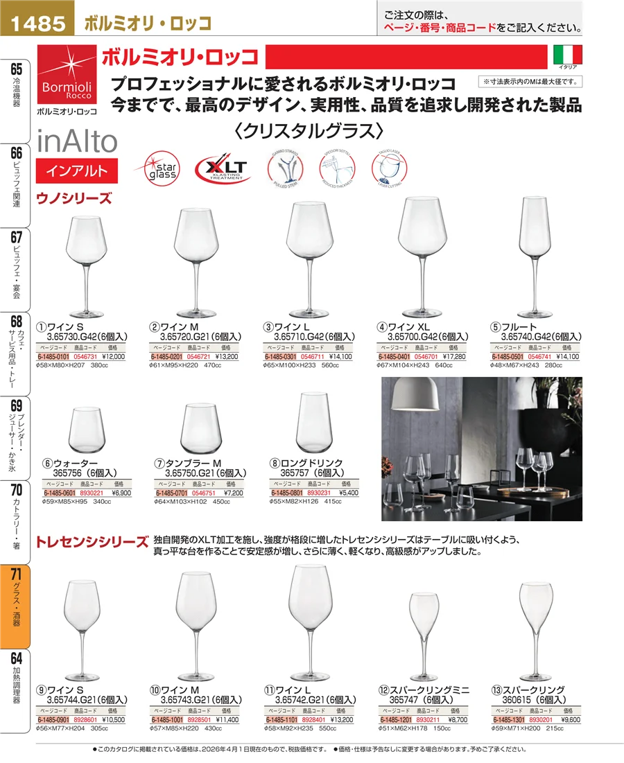 グラス・酒器 ページ1485