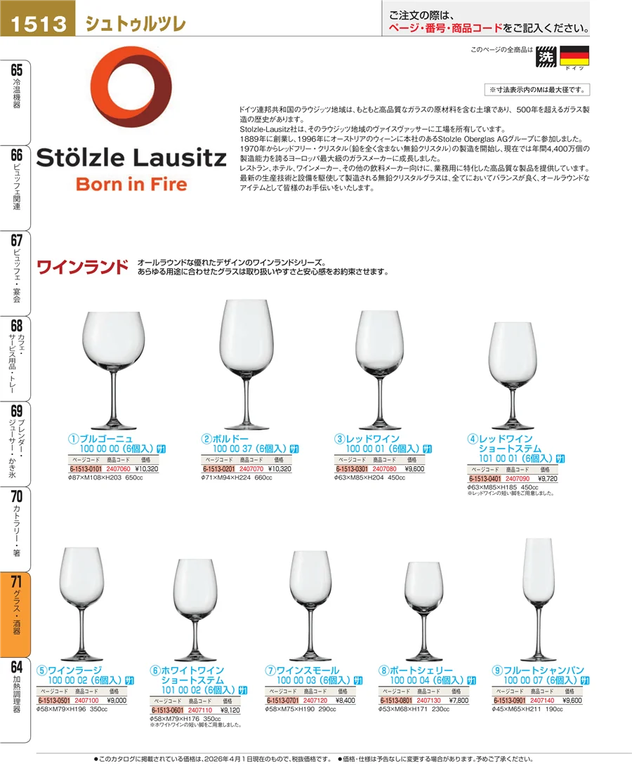 グラス・酒器 ページ1513