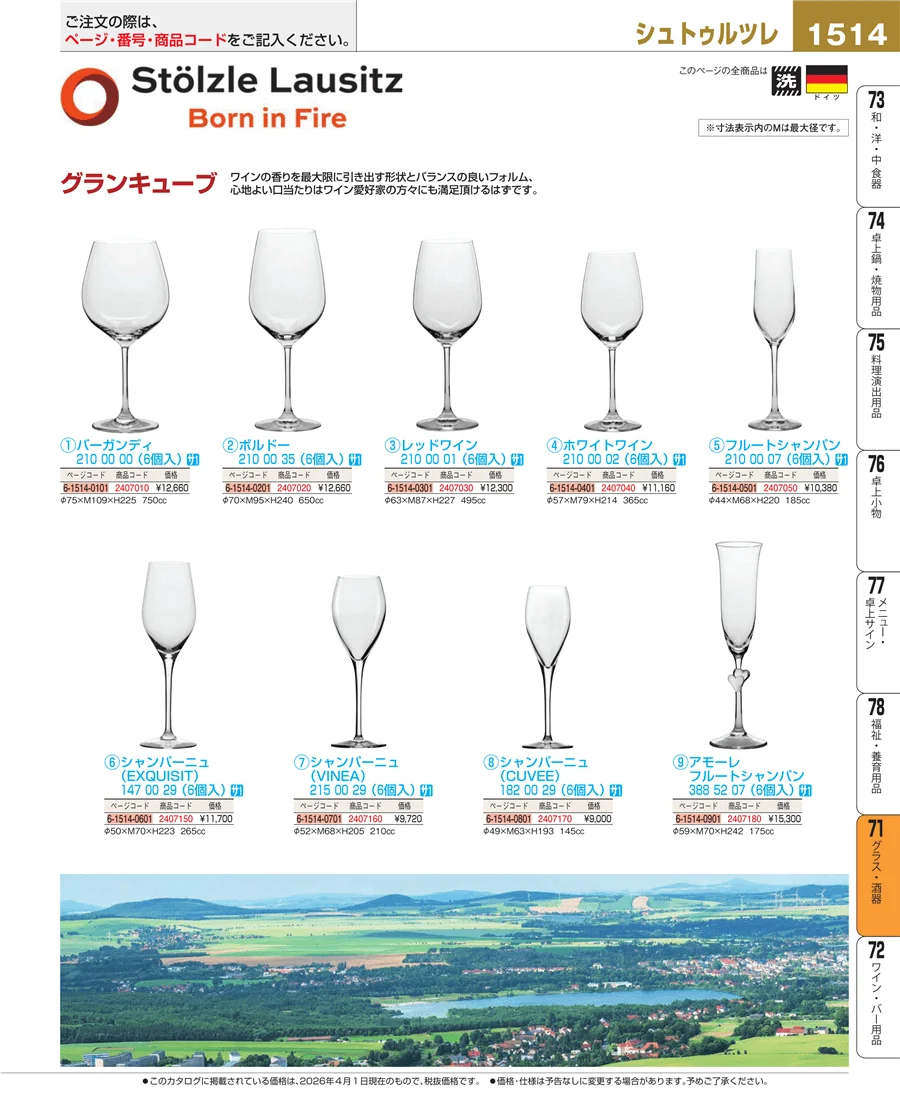 グラス・酒器 ページ1514