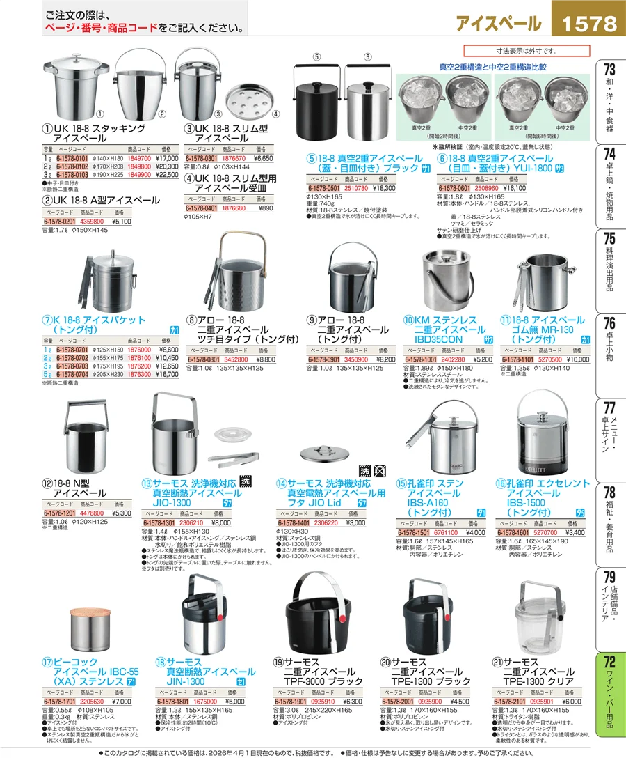 ワイン・バー用品 ページ1578