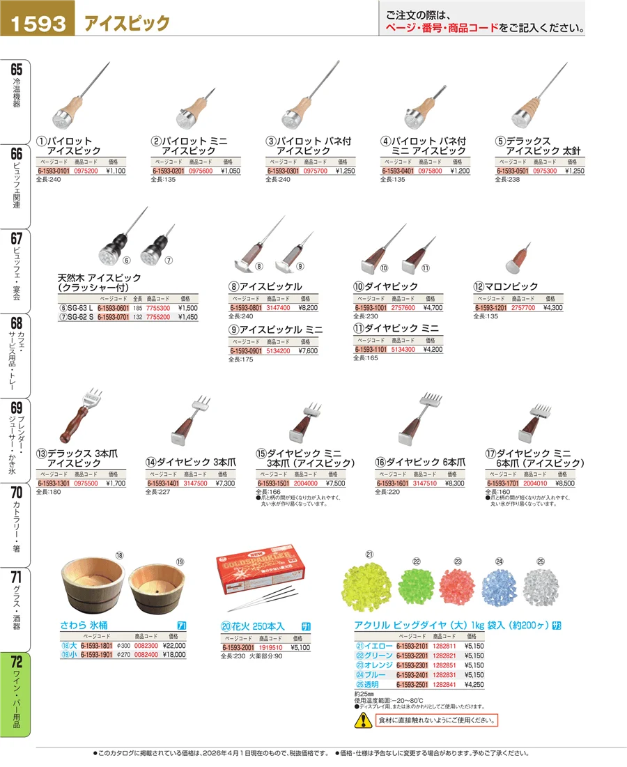 ワイン・バー用品 ページ1593