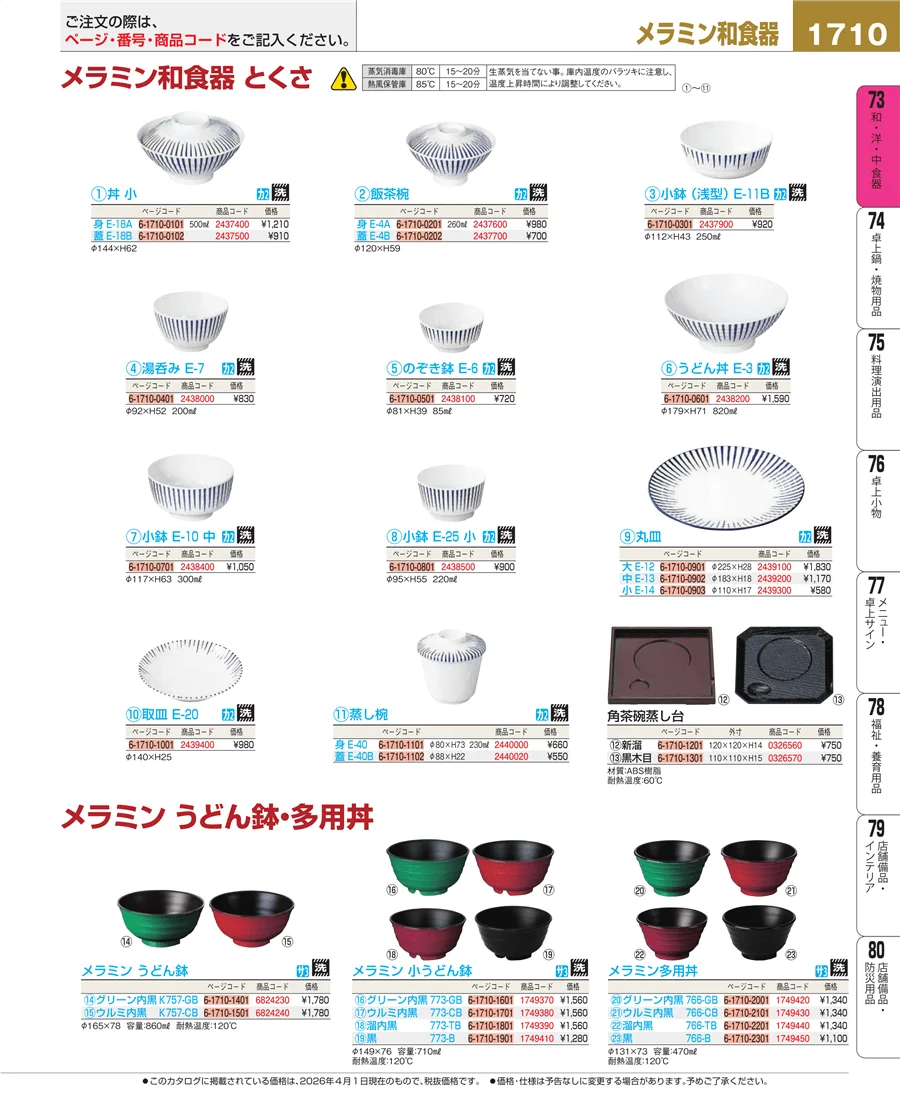 メラミン食器 ページ1710