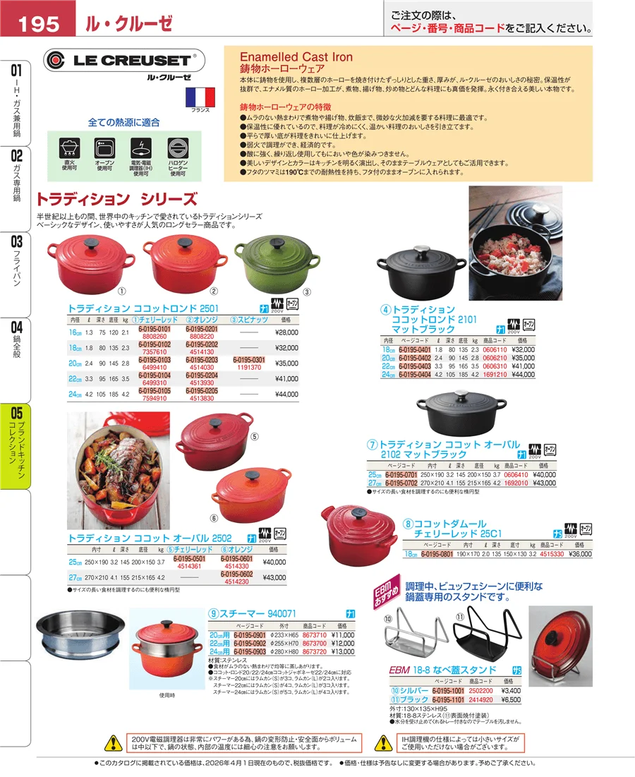 ブランドキッチンコレクション ページ195