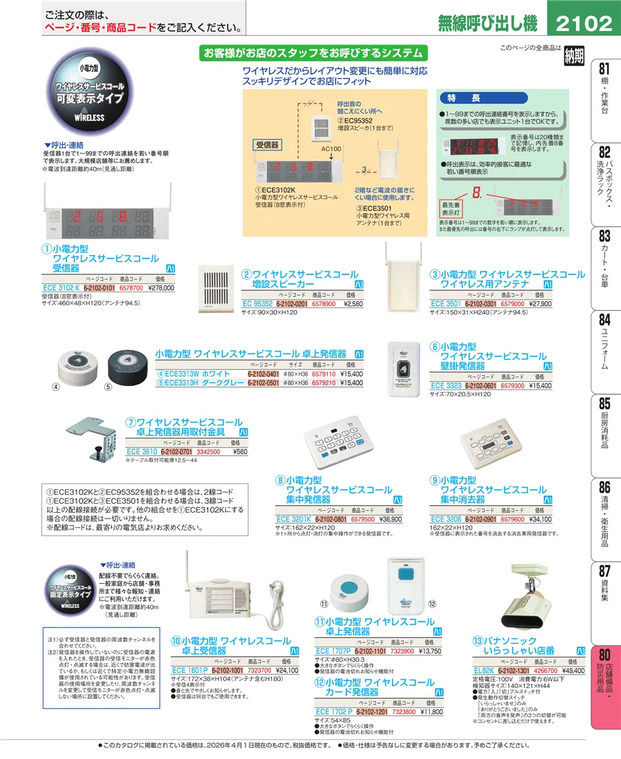 店舗備品・防災用品 ページ2102