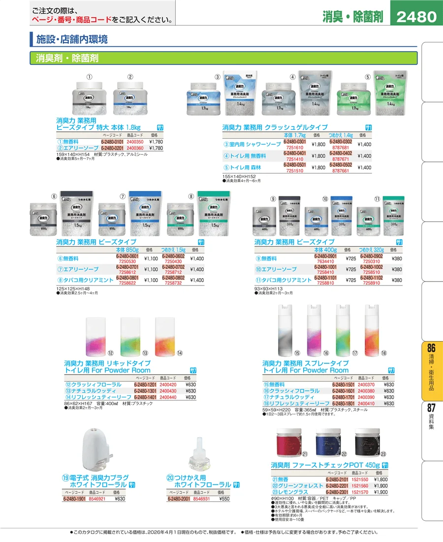 清掃・衛生用品 ページ2480