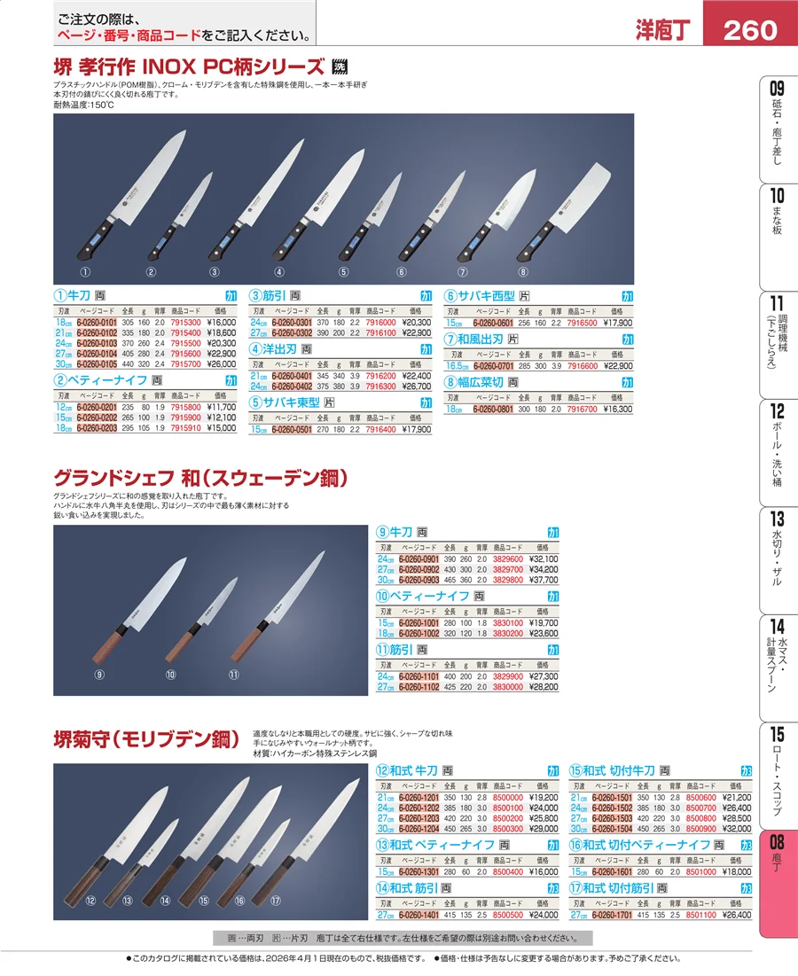 庖丁 ページ260