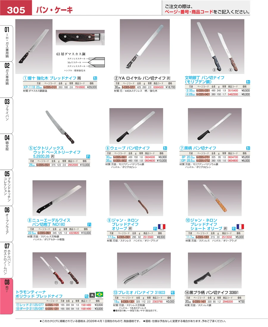 庖丁 ページ305