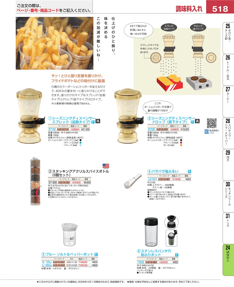 調味料入 ページ518