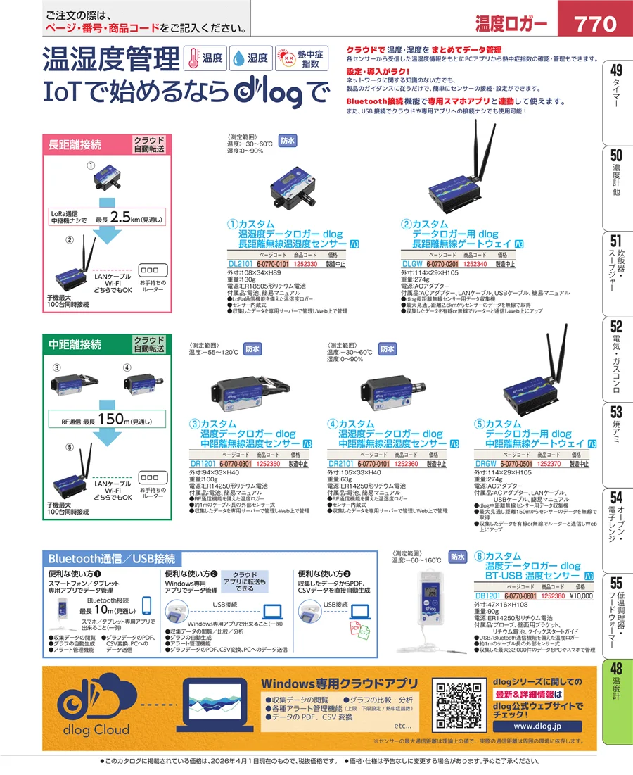 温度計 ページ770