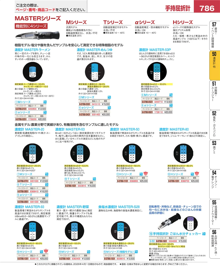 濃度計 他 ページ786