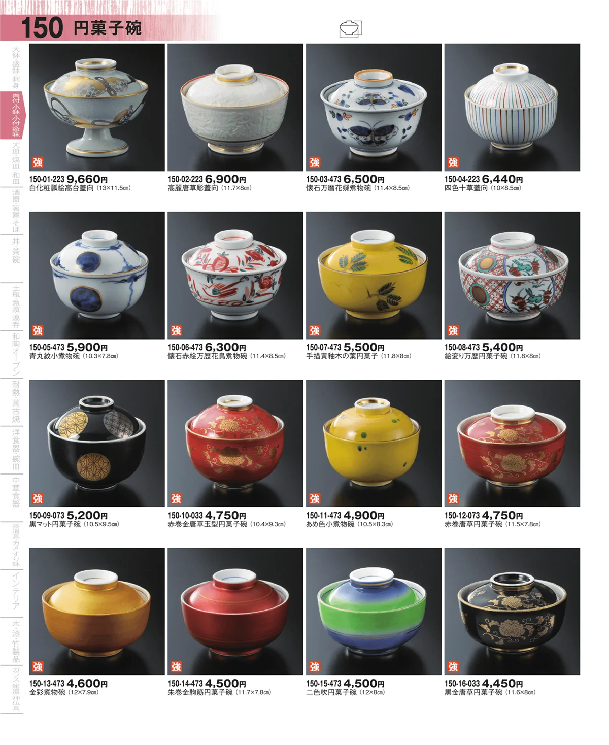 器望・ページ番号150・蓋向・円菓子碗