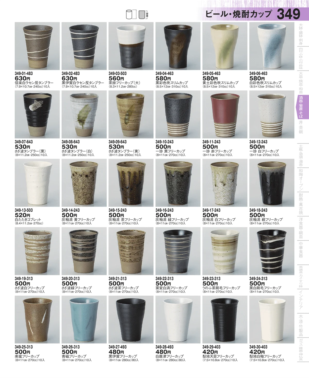 器望・ページ番号349・酒器