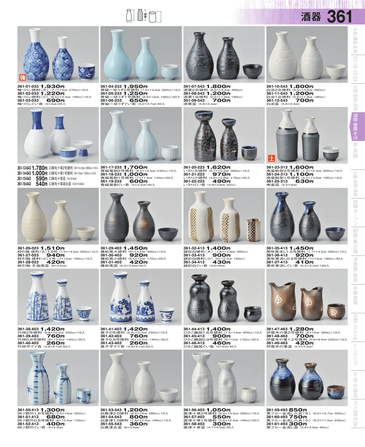 器望・ページ番号361・酒器