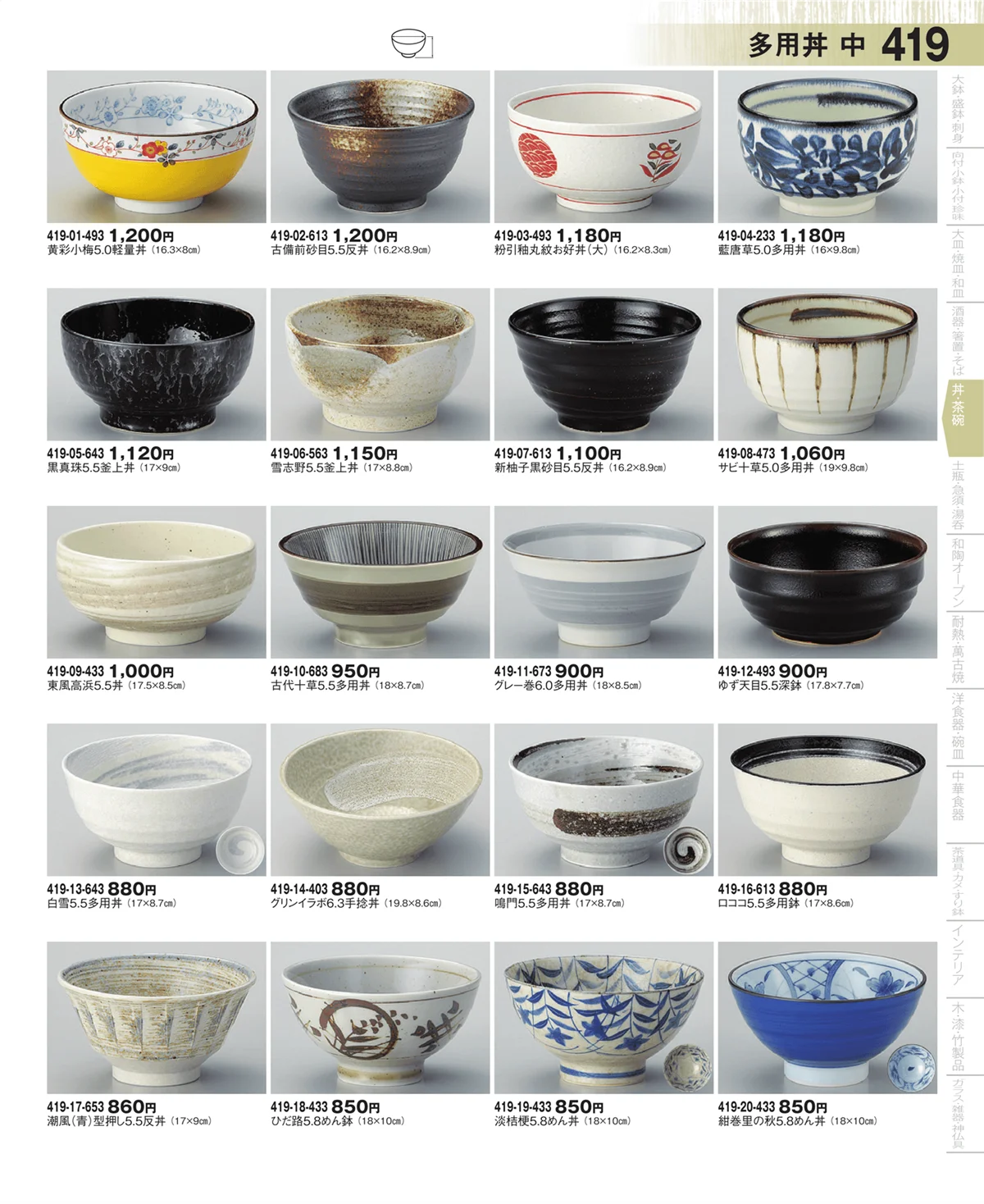 器望・ページ番号419・多用丼