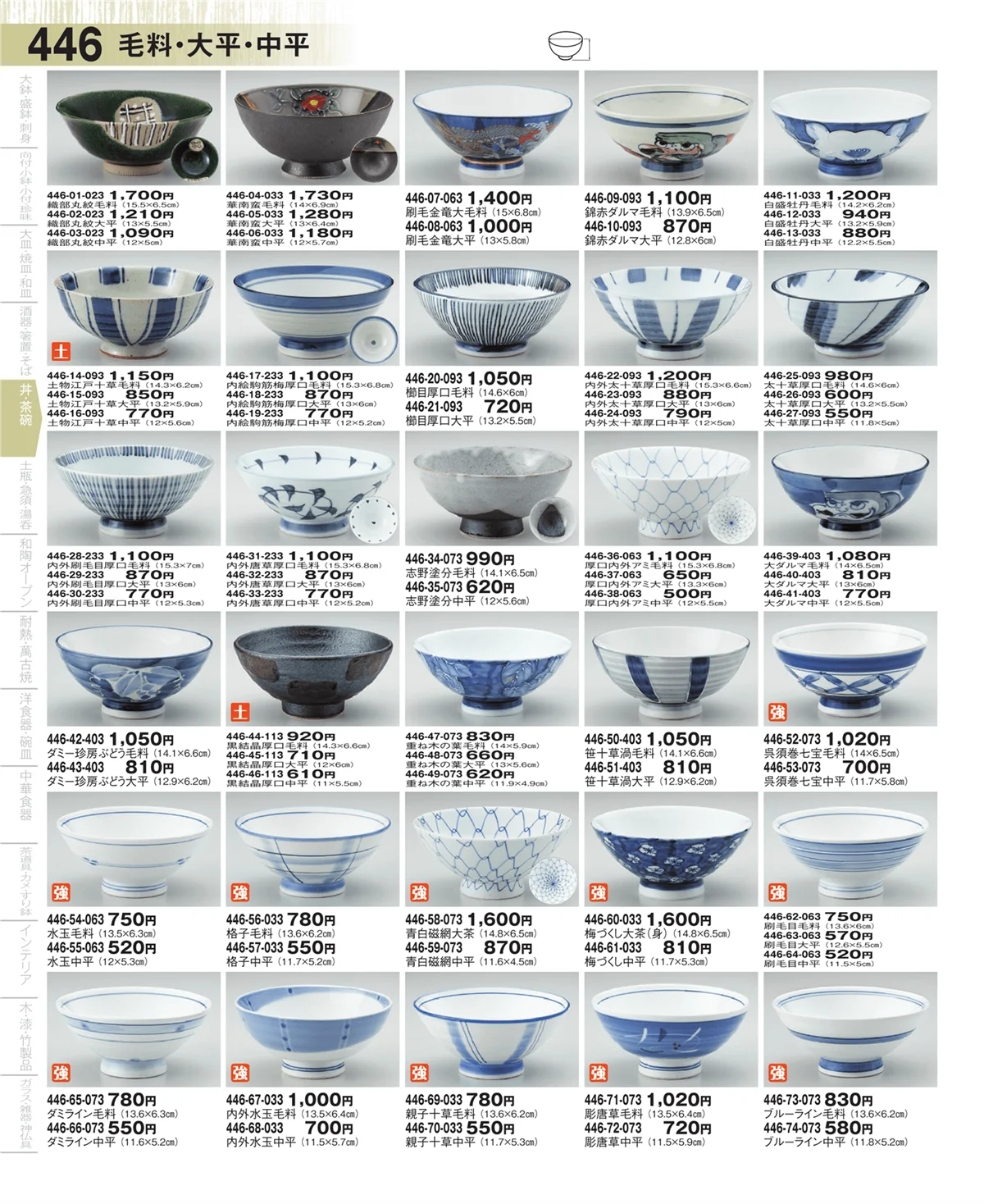 器望・ページ番号446・毛料・大平・中平