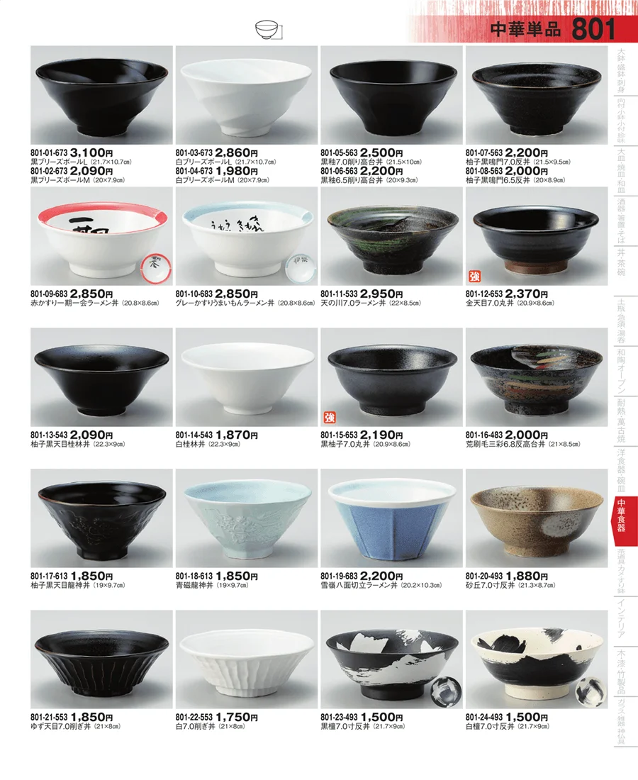 中華単品 ページ801