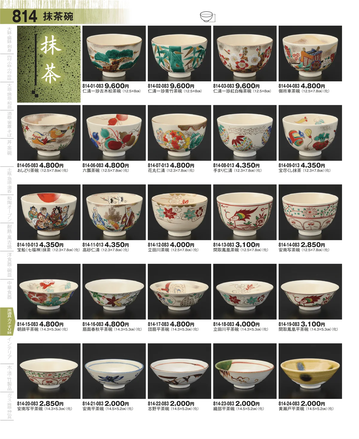 器望・ページ番号814・抹茶碗・茶道具
