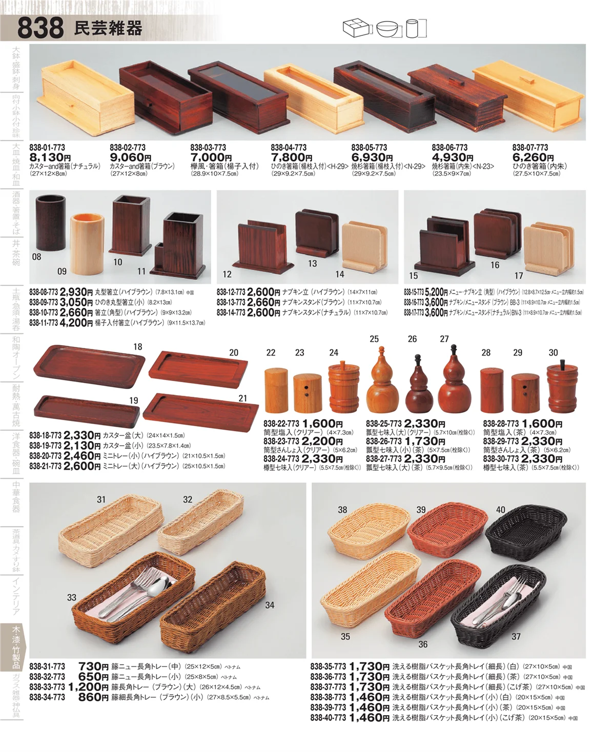器望・ページ番号838・民芸雑器