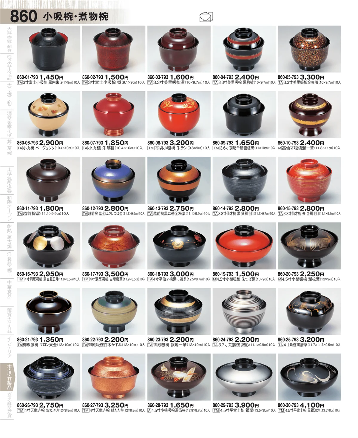 器望・ページ番号860・漆器