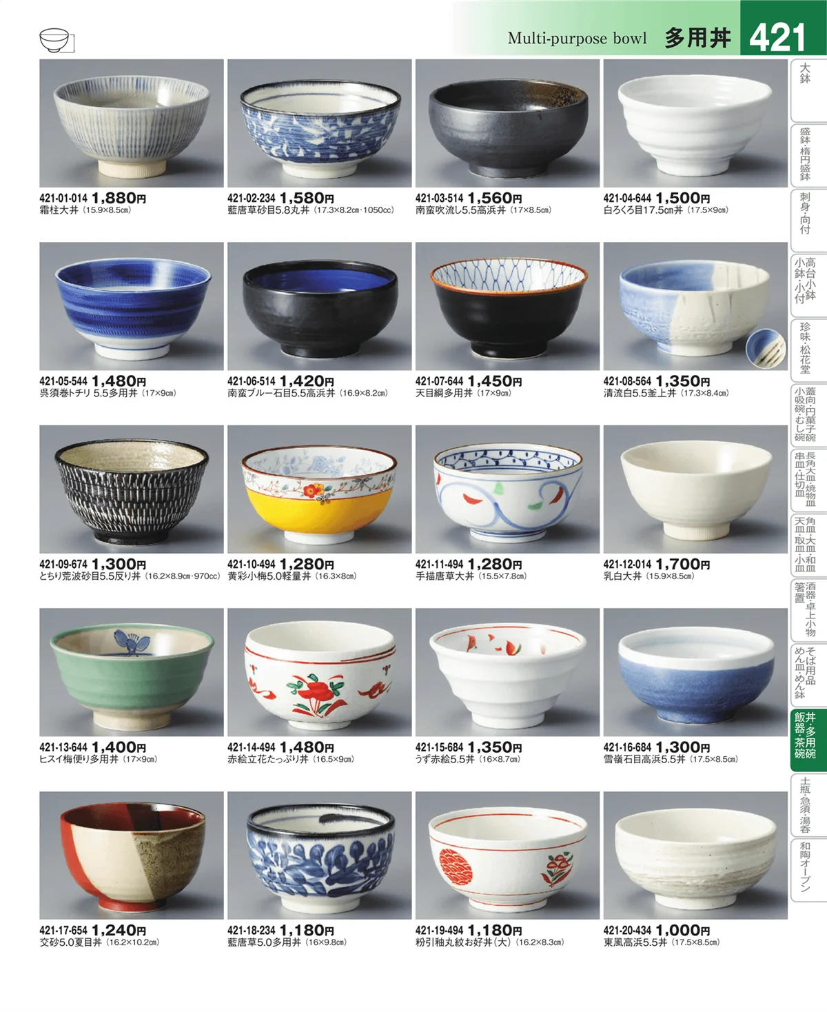器望vol.4・ページ番号421・多用丼