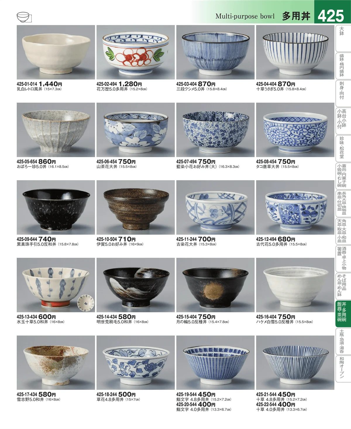 器望vol.4・ページ番号425・多用丼