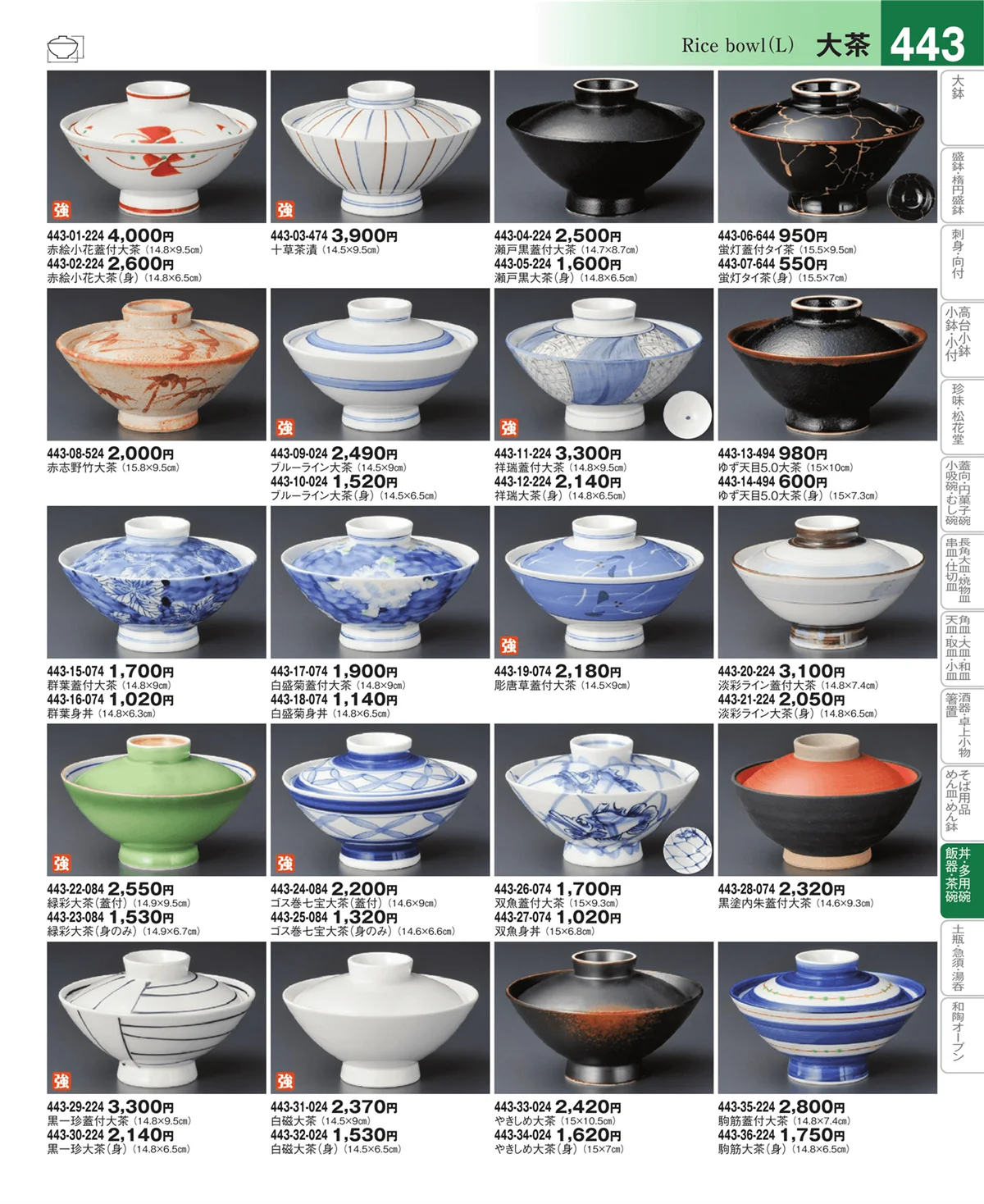 器望vol.4・ページ番号443・反丼・ライス丼・大茶