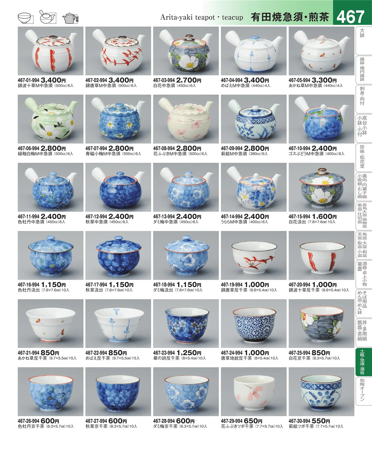 器望vol.4・ページ番号467・土瓶・急須・ポット・煎茶