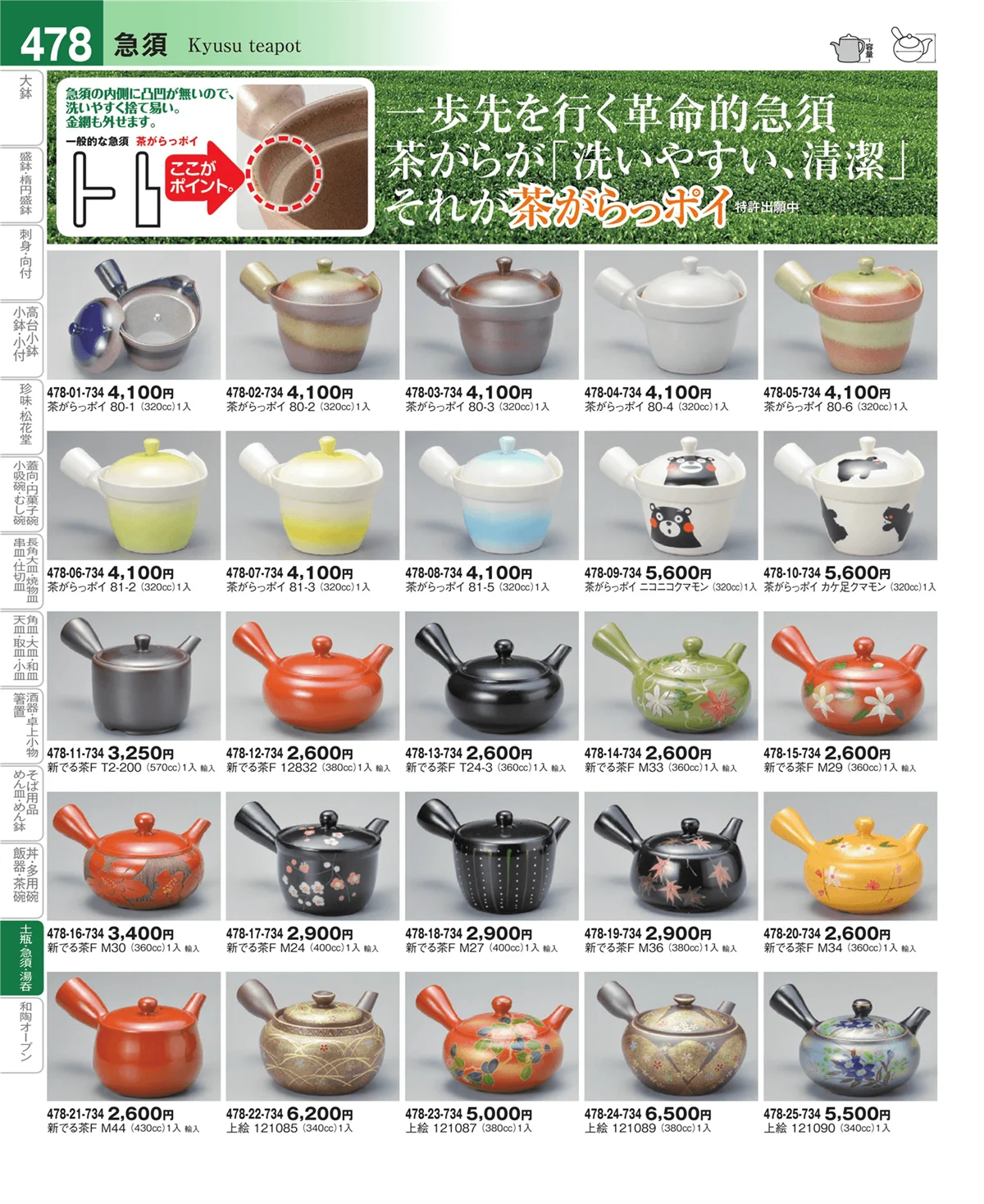 器望vol.4・ページ番号478・土瓶・急須・ポット・煎茶