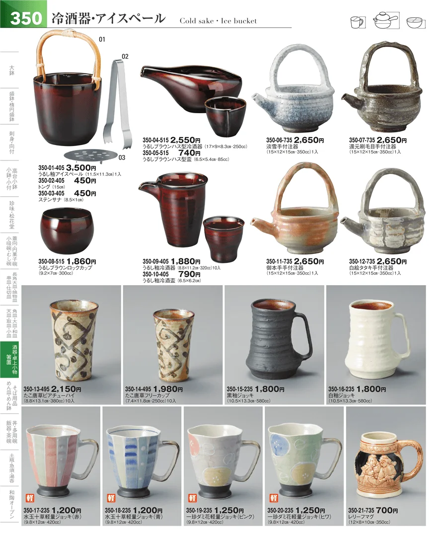 酒器 ページ350