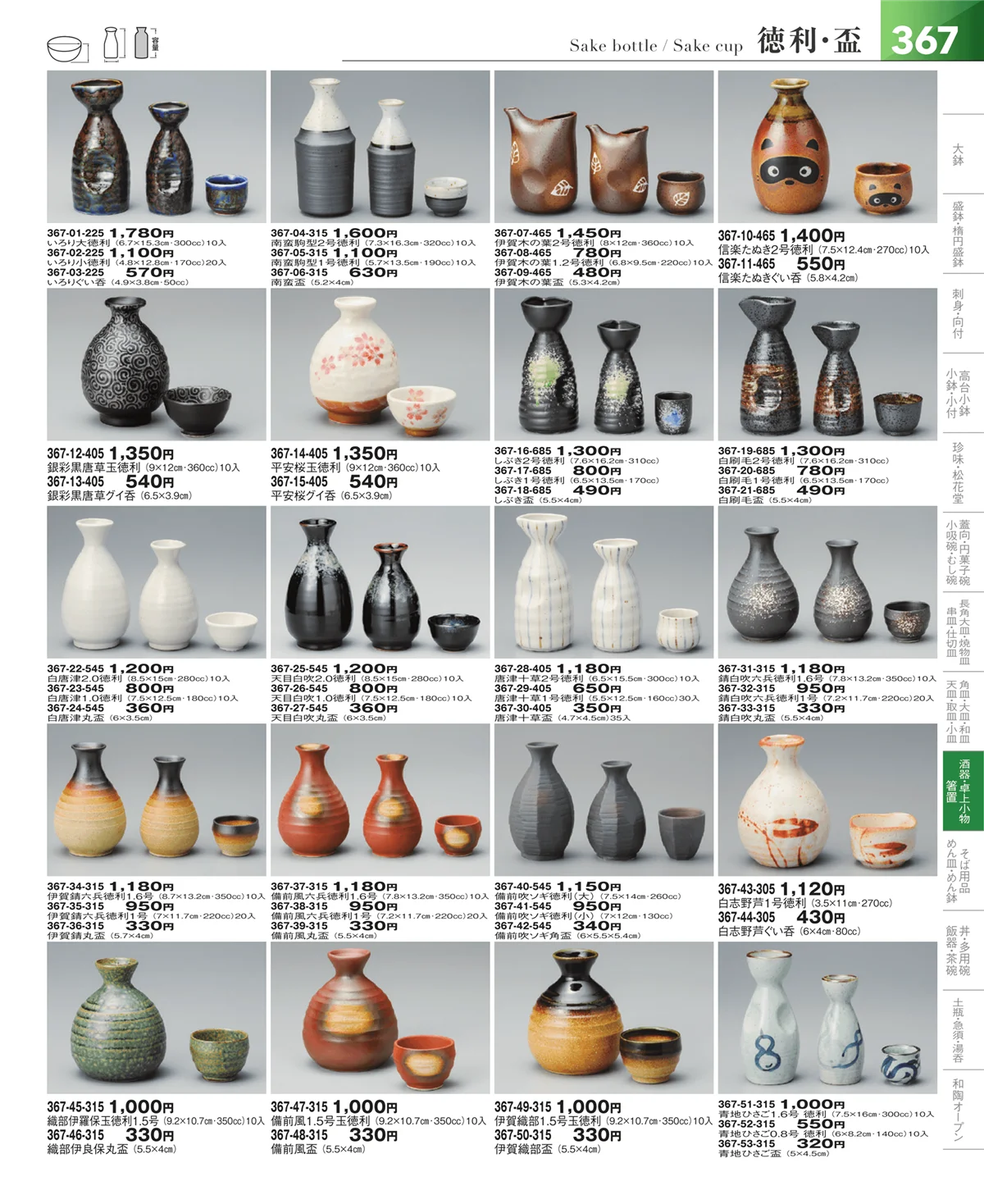 器望vol.5・ページ番号367・酒器