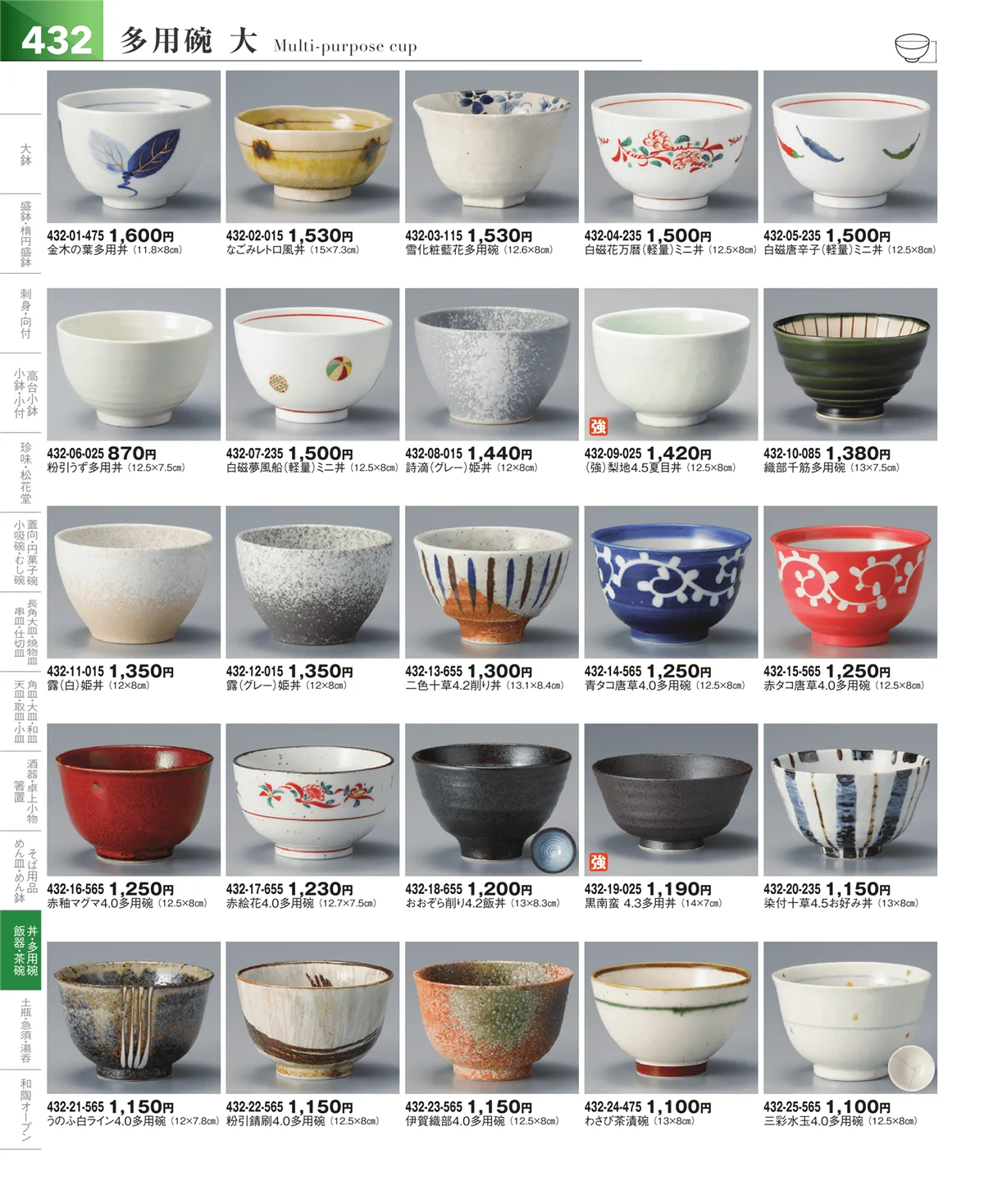 器望vol.5・ページ番号432・飯碗・多用碗