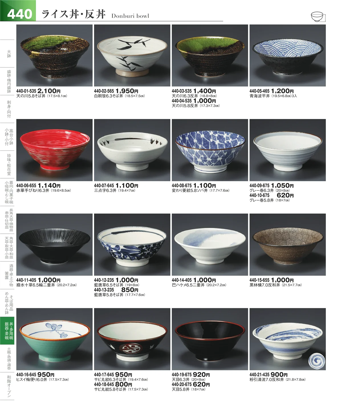 器望vol.5・ページ番号440・飯碗・多用碗