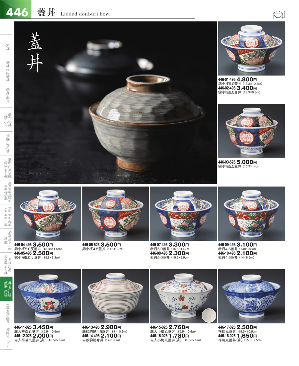 器望vol.5・ページ番号446・飯碗・多用碗