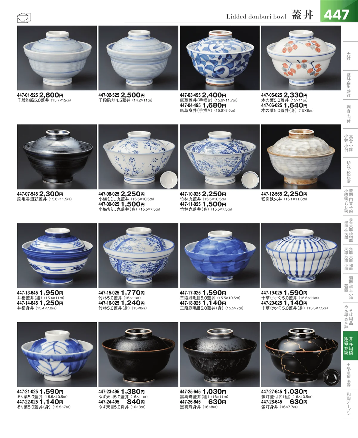 器望vol.5・ページ番号447・飯碗・多用碗