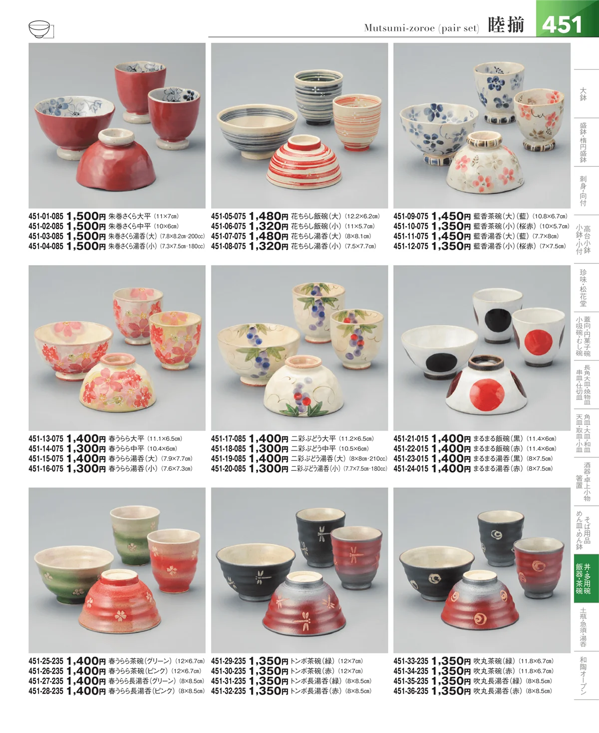 器望vol.5・ページ番号451・飯碗・多用碗