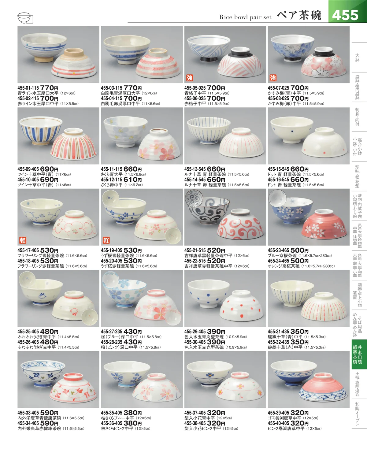 器望vol.5・ページ番号455・飯碗・多用碗