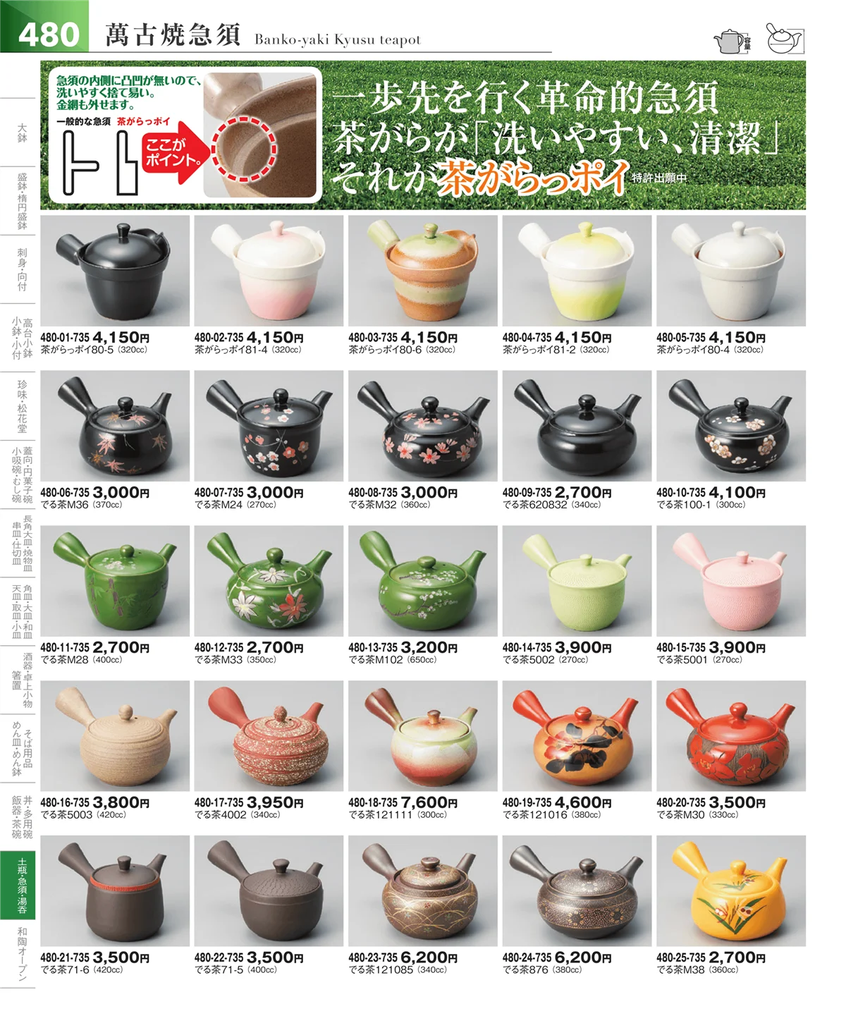 器望vol.5・ページ番号480・土瓶・急須